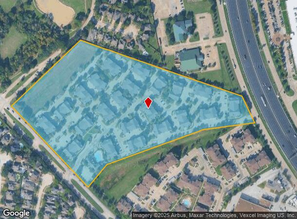  9500 West Rd, Houston, TX Parcel Map