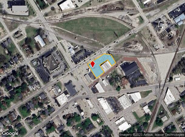  1025 N 6Th St, Vincennes, IN Parcel Map