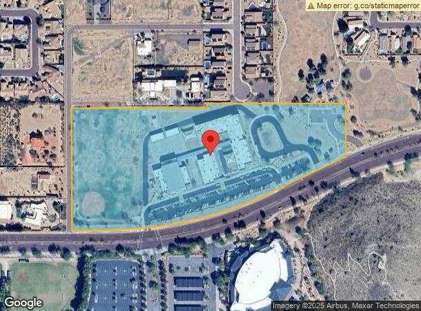  7000 W Happy Valley Rd, Peoria, AZ Parcel Map