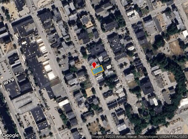  54 Knox St, Lewiston, ME Parcel Map