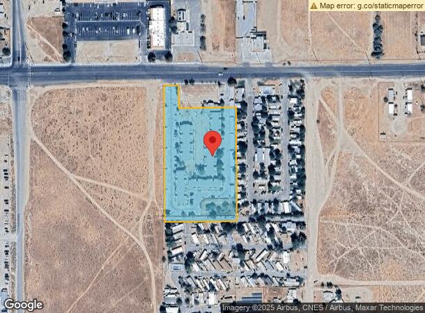  1264 W Rosamond Blvd, Rosamond, CA Parcel Map