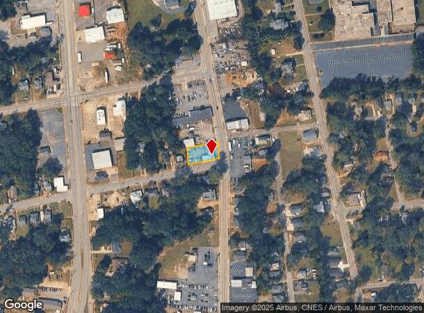  1408 S Main St, Anderson, SC Parcel Map