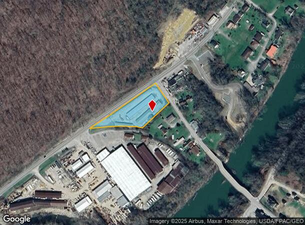 5149 Elk River Above Blue Ck Brg N Brg, Elkview, WV Parcel Map
