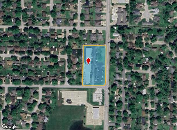  807 N Main St, Nixa, MO Parcel Map