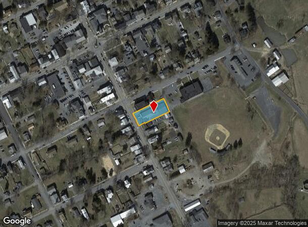 103 S Carlisle St, New Bloomfield, PA Parcel Map