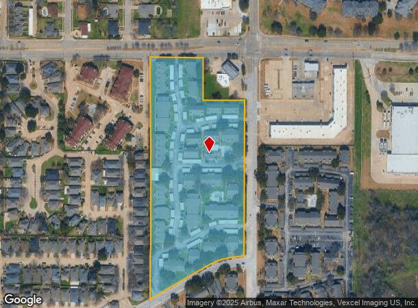 1001 Fuller Wiser Rd, Euless, TX Parcel Map