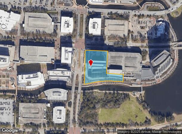 9950 Woodloch Forest Dr, Spring, TX Parcel Map