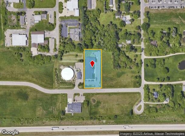  2844 Atrium, Okemos, MI Parcel Map