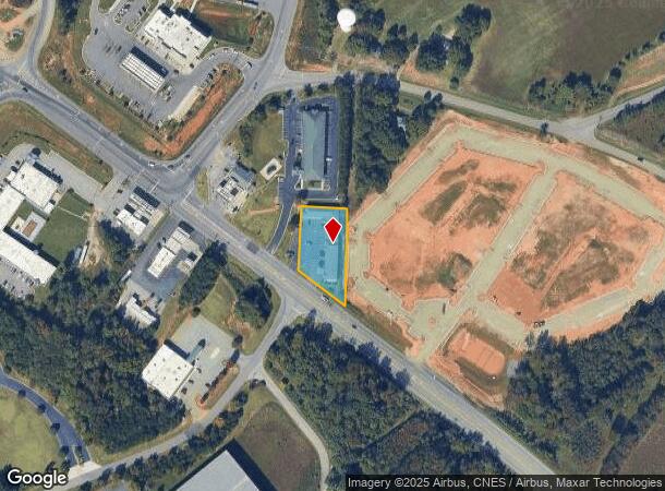 2205 Barnes St, Reidsville, NC Parcel Map