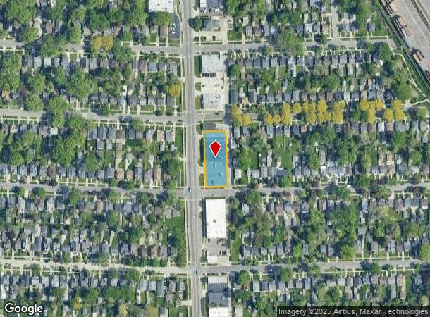 726 Hilton Rd, Ferndale, MI Parcel Map