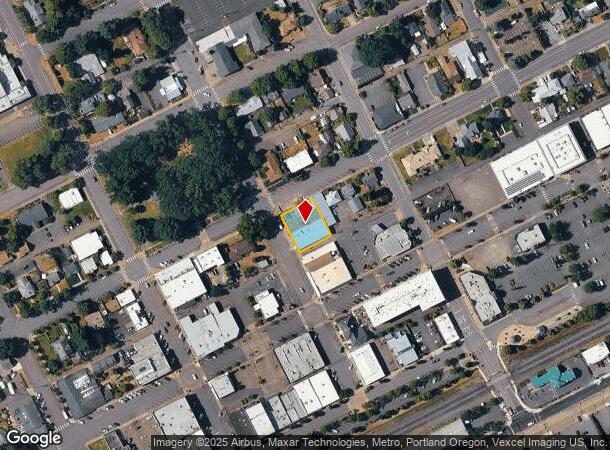 292 N Holly St, Canby, OR Parcel Map