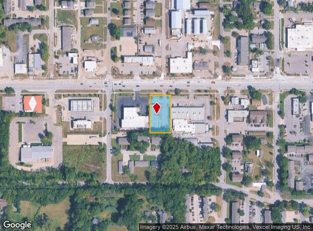 1525 W 6Th St, Lawrence, KS Parcel Map