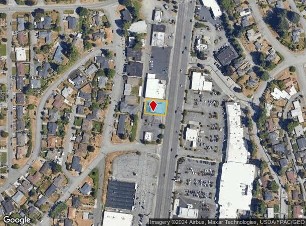  4818 Evergreen Way, Everett, WA Parcel Map