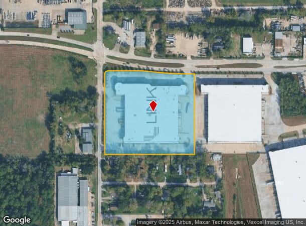 2020 Greens Rd, Houston, TX Parcel Map