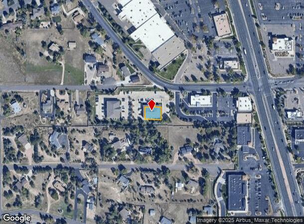  7660 Goddard St, Colorado Springs, CO Parcel Map