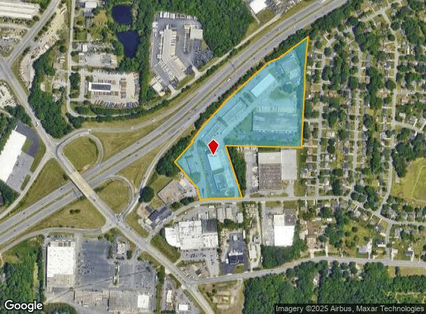  2606 Phoenix Dr, Greensboro, NC Parcel Map