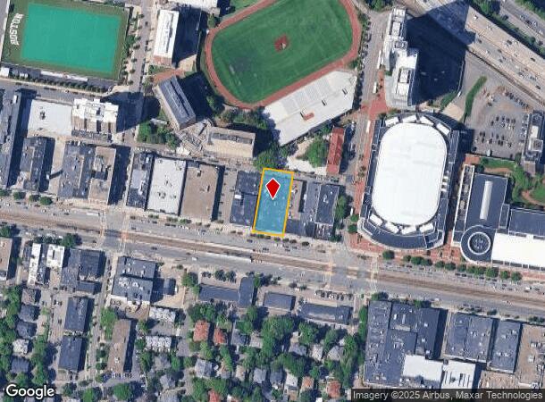  963 Commonwealth Ave, Boston, MA Parcel Map