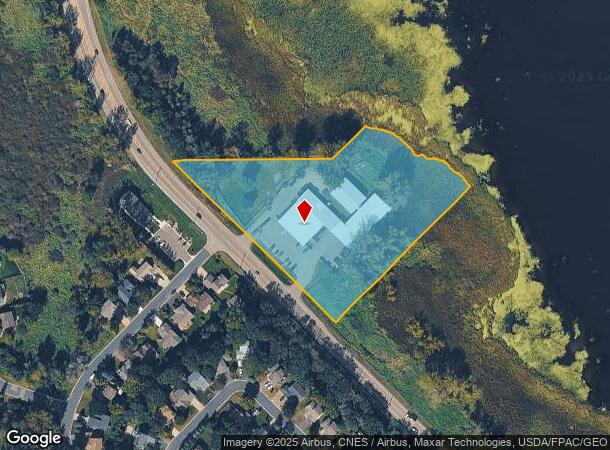 6680 Hodgson Rd, Circle Pines, MN Parcel Map