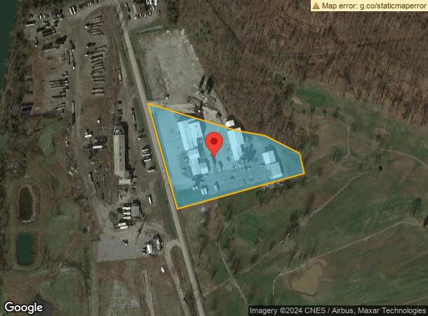  1628 Jackson Mill Rd, Jane Lew, WV Parcel Map