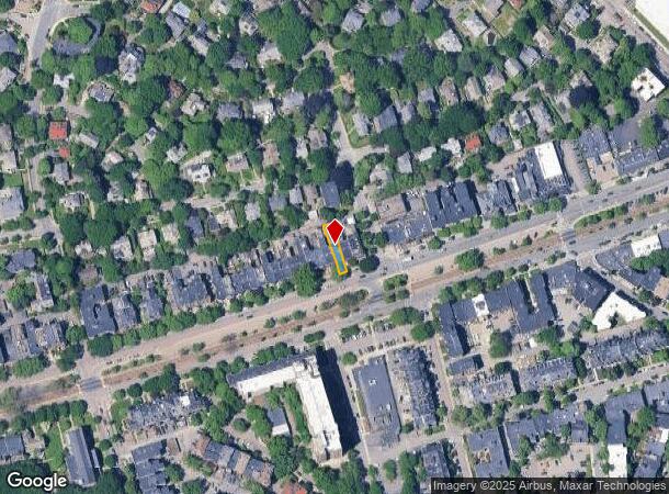 1714 Beacon St, Brookline, MA Parcel Map