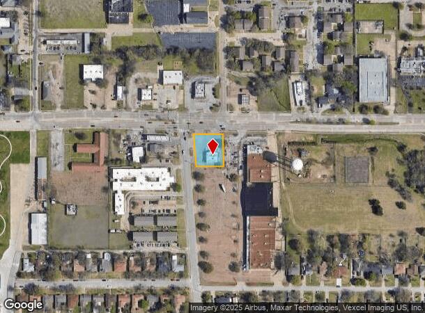  640 W Pleasant Run Rd, Lancaster, TX Parcel Map