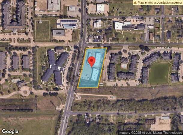  9607 Cullen Blvd, Houston, TX Parcel Map