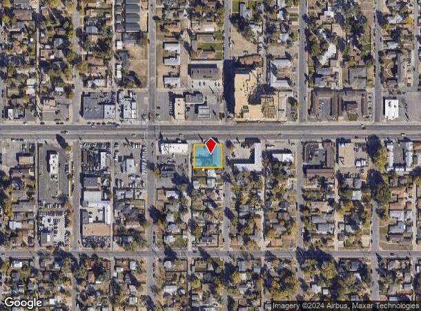  8282 E Colfax Ave, Denver, CO Parcel Map