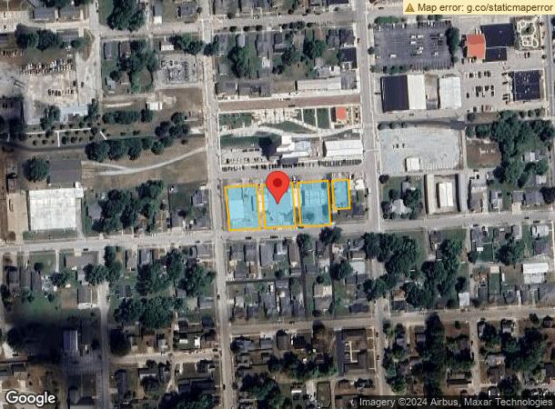  230 W Osage St, Greenfield, IN Parcel Map