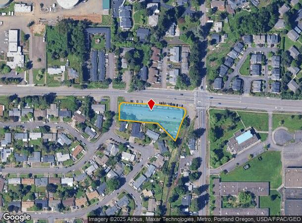 19956 Ne Halsey St, Portland, OR Parcel Map
