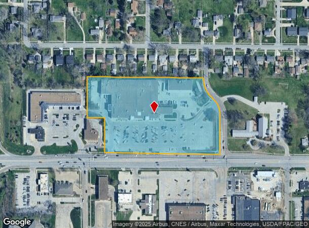 2540 E Euclid Ave, Des Moines, IA Parcel Map
