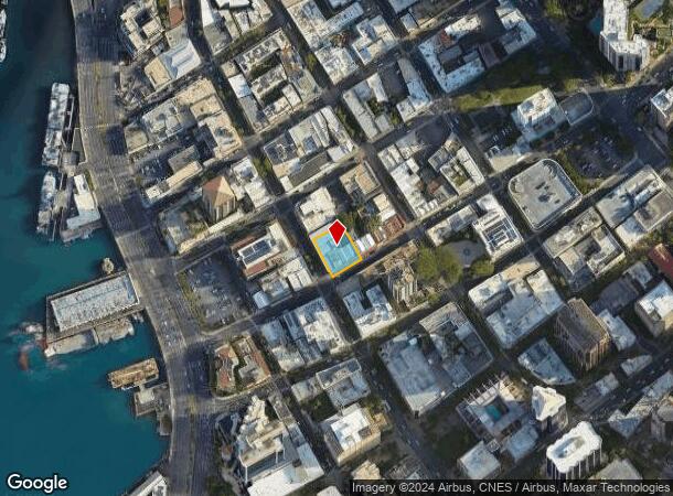  2 N King St, Honolulu, HI Parcel Map