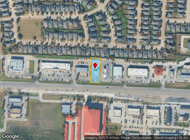  26739 E University Dr, Aubrey, TX Parcel Map