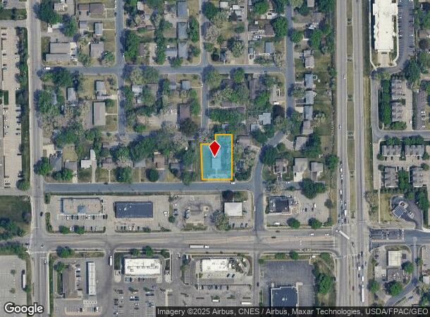  251 57Th Pl Ne, Minneapolis, MN Parcel Map