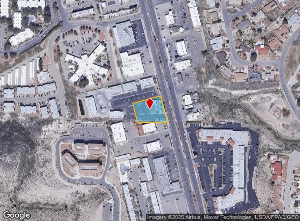  4001 N Mesa St, El Paso, TX Parcel Map