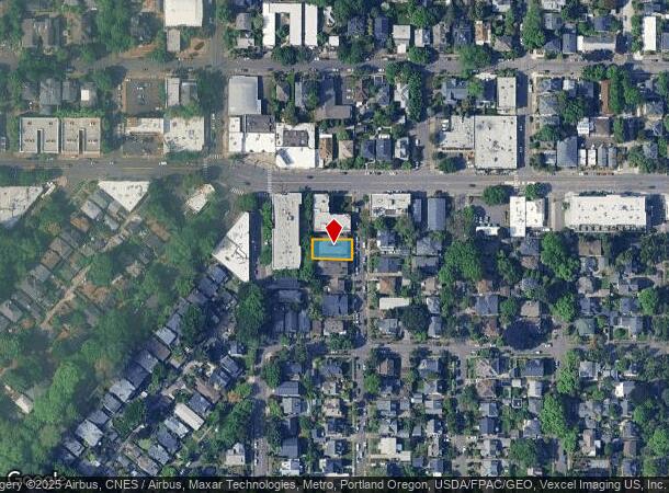  1521 Se 21St Ave, Portland, OR Parcel Map