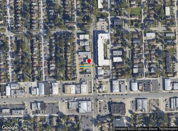  2122 S 17Th Ave, Broadview, IL Parcel Map