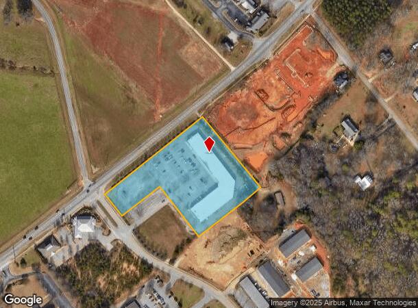 1021 Jamestown Blvd, Watkinsville, GA Parcel Map