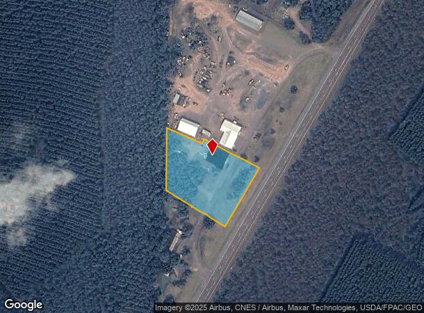 W2480 Highway 63, Springbrook, WI Parcel Map