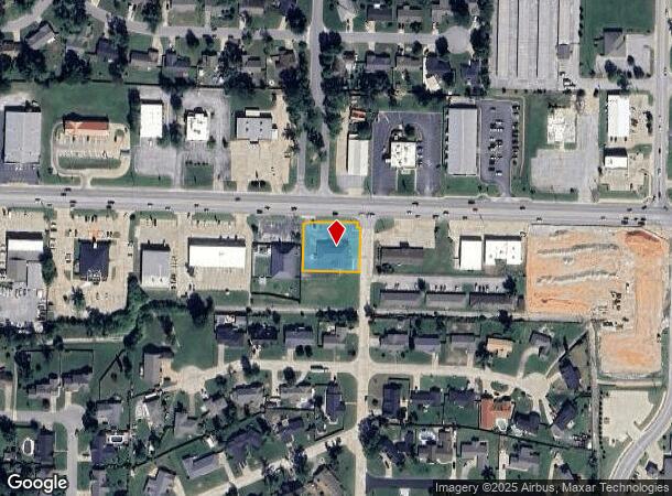  2722 W Walnut St, Rogers, AR Parcel Map