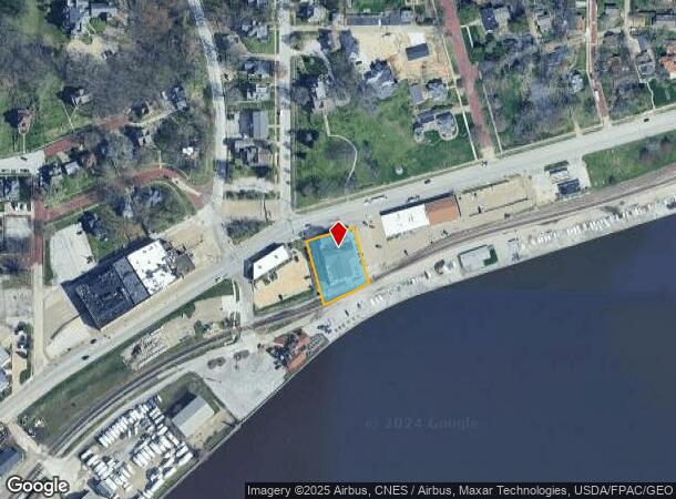  1205 E River Dr, Davenport, IA Parcel Map