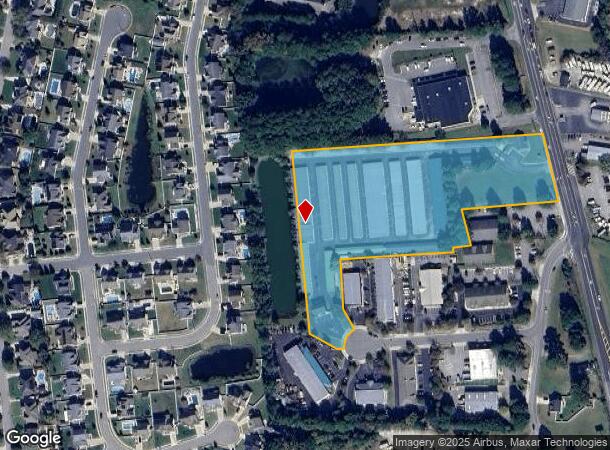  1112 Battlefield Blvd S, Chesapeake, VA Parcel Map