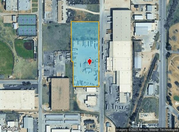  4110 Vine St, Abilene, TX Parcel Map