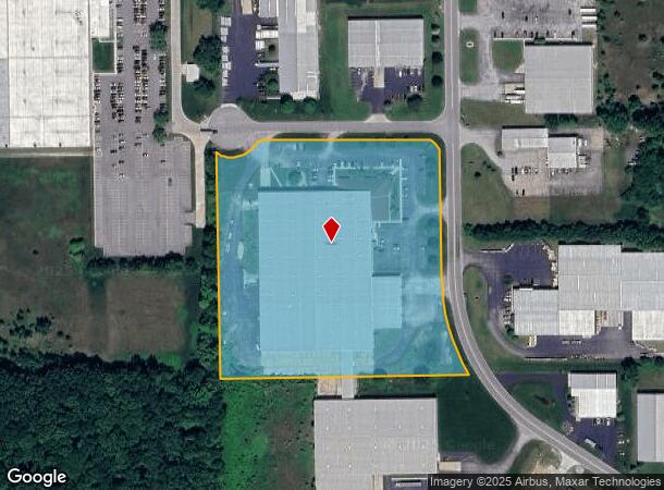  3601 Charlotte Ave, Elkhart, IN Parcel Map