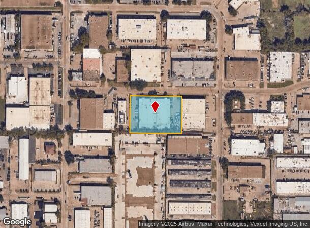  2750 Satsuma Dr, Dallas, TX Parcel Map