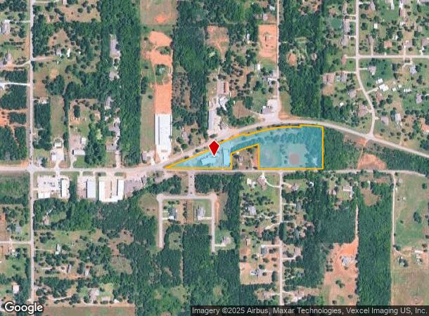  14400 Se 29Th St, Choctaw, OK Parcel Map