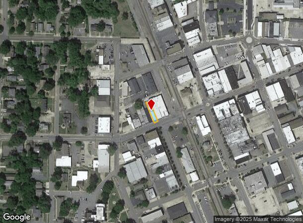  1310 Oak St, Conway, AR Parcel Map