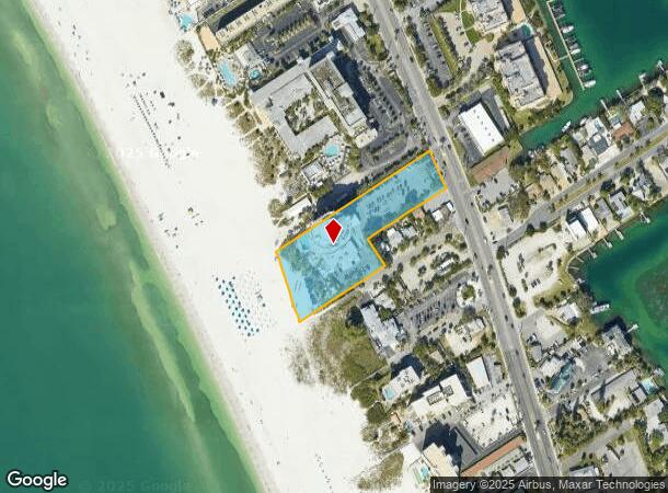 5250 Gulf Blvd, St Pete Beach, FL Parcel Map
