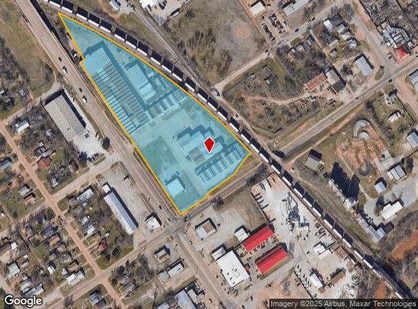  707 N Scott Ave, Wichita Falls, TX Parcel Map