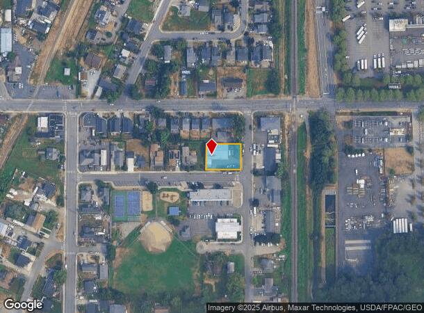 421 Warde St, Auburn, WA Parcel Map
