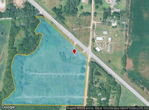  1449 N Webb Rd, Mulvane, KS Parcel Map